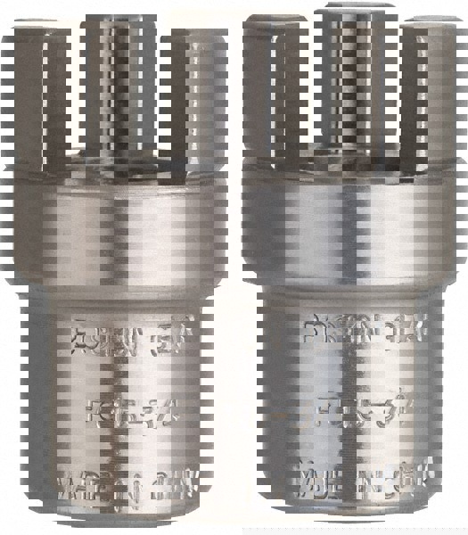 Flexible Coupling Half: Steel, 0.375